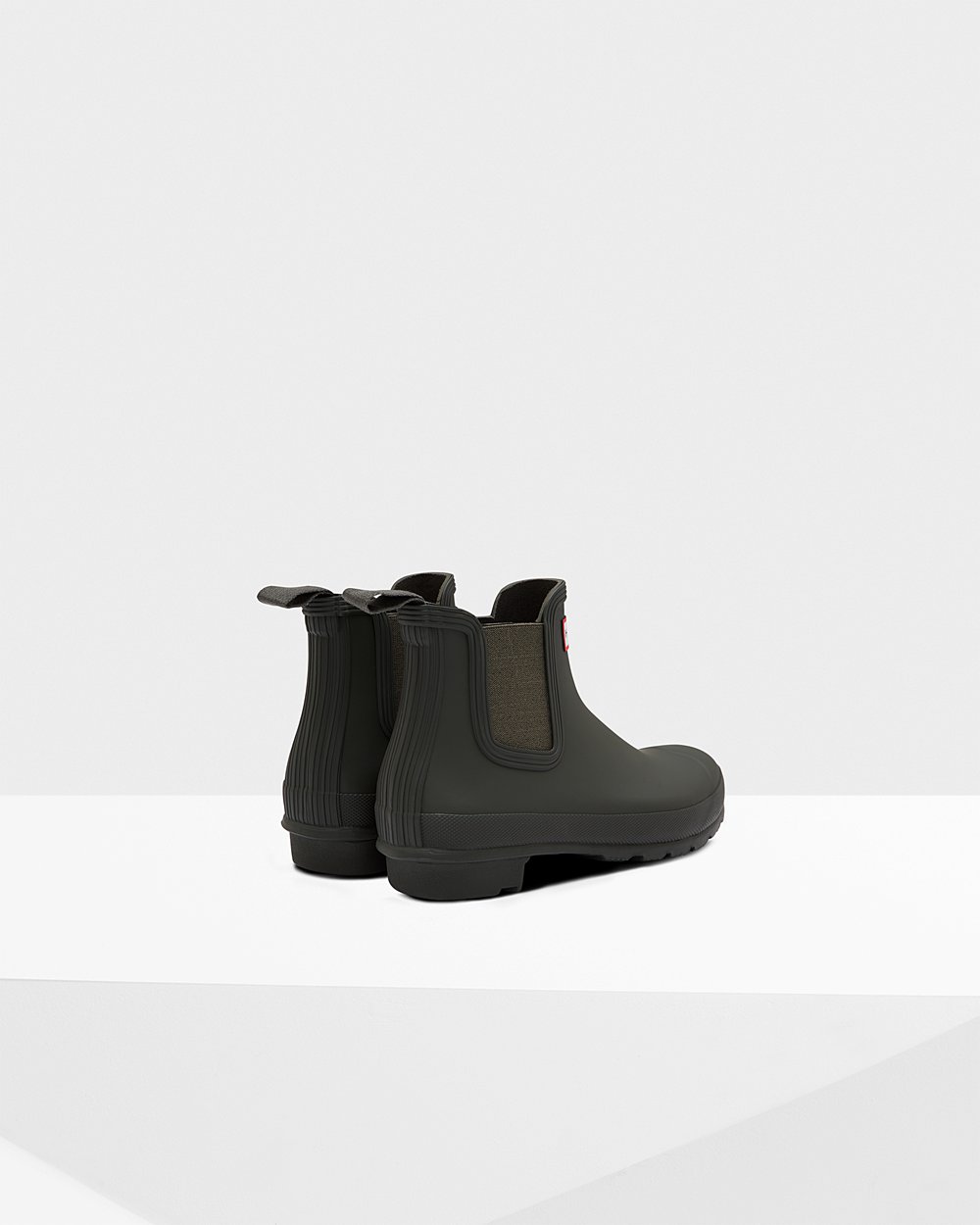 Botas Chelsea Hunter Feminina Verde Escuro Oliva - Original - 61FXDKQGL